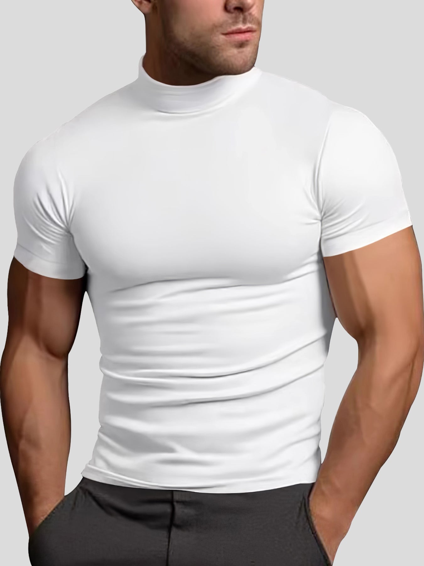 Staycool 2.0 Mock Neck Tee